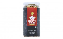 Nutty Yogi Coffee Oats And Seeds Trail Mix  Jar  100 grams
